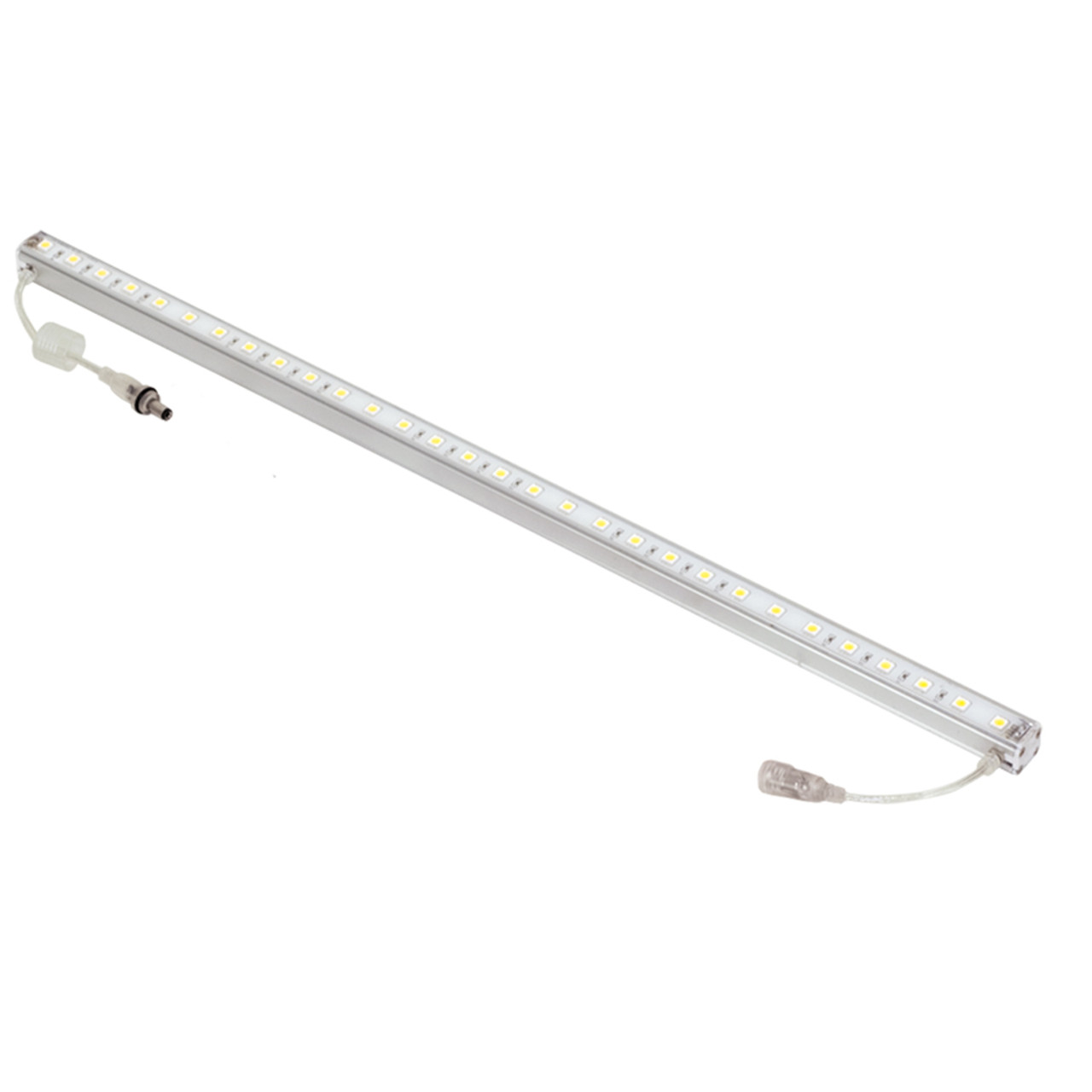 JESCO Lighting DL-RS-24-60 6.4W Dimmable linear LED fixture for wet,damp and dry locations. Aluminium extruded housing. , 6200K-6400K