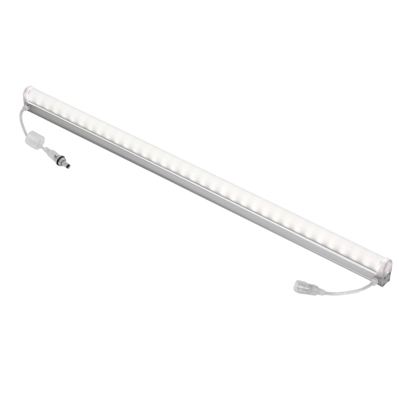 JESCO Lighting DL-RS-24-G-C 7.6W Dimmable linear LED fixture for wet,damp and dry locations. Aluminium extruded housing. Opal Cover is optional., Green