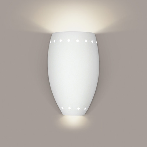 A19 Lighting 1504 1-Light Barbados Wall Sconce: Bisque