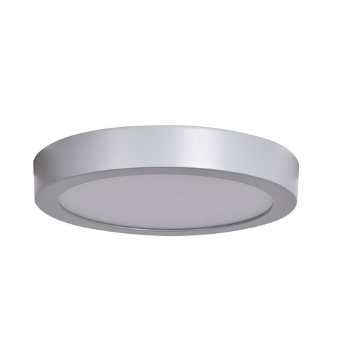 ACCESS LIGHTING 20801LEDD-SILV/ACR Strike 2.0 Dimmable Round LED Flush-Mount, Silver (SILV)
