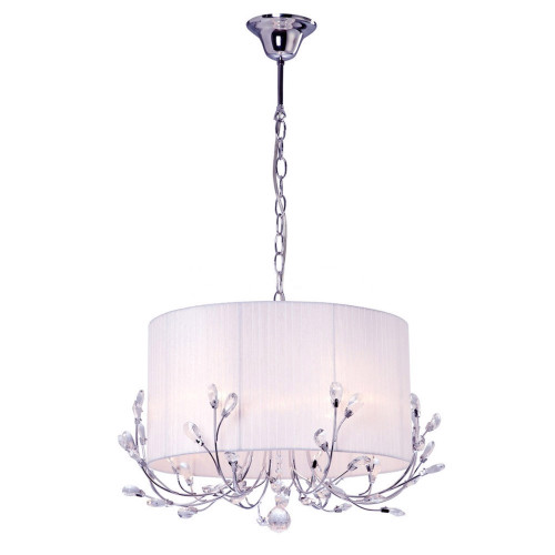 WAREHOUSE OF TIFFANY RL7936-4W Robin Crystal Chandelier