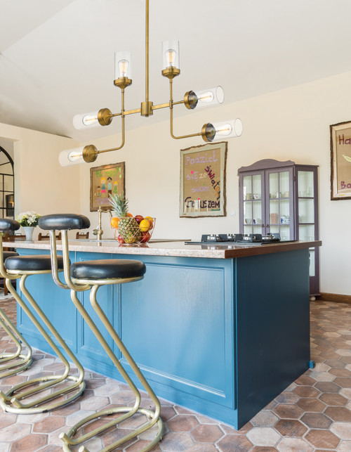 Z-LITE 617-6FB Calliope 6 Light Pendant, Foundry Brass