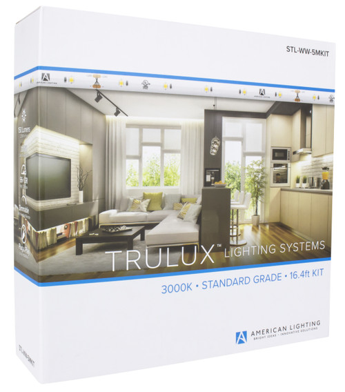 AMERICAN LIGHTING STL-WW-5MKIT Standard Grade TRULUX IP54, 24 Volt, 3000K KIT W/Driver