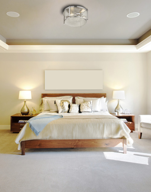 Z-LITE 723F15-BN 3 Light Flush Mount