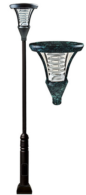 DABMAR LIGHTING GM6440-VG ARCHITECTURAL POST FIXTURE MH 35W 120V DABMAR LIGHTING GM6440-VG ARCHITECTURAL POST FIXTURE MH 35W 120V