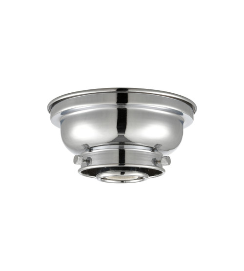 INNOVATIONS LIGHTING 623-1F-PC-G184S Small Canton 1 Light Flush Mount, Polished Chrome
