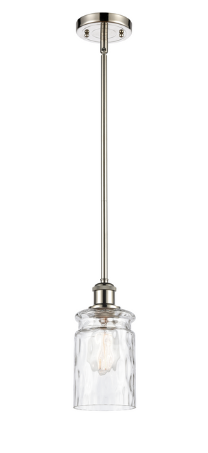 INNOVATIONS LIGHTING 516-1S-PN-G352-LED Candor 1 Light Pendant, Polished Nickel
