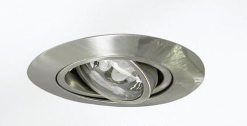 6" Satin Nickel Open Gimbal For PAR30/R30