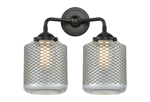 INNOVATIONS LIGHTING 284-2W-OB-G262 Stanton 2 Light Bath Vanity Light, Oil Rubbed Bronze