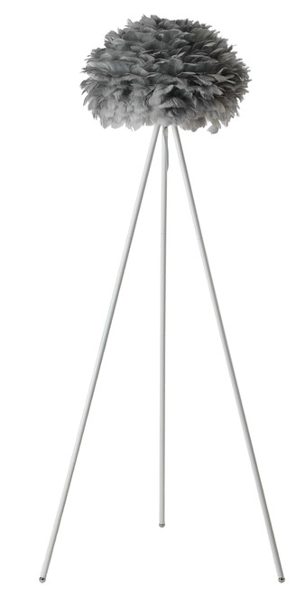 BETHEL INTERNATIONAL DLS23F17GR 1-Light Floor Lamp,Grey