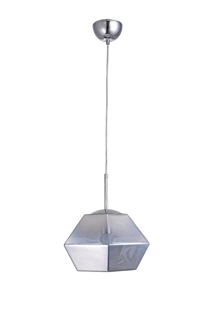 BETHEL INTERNATIONAL DU134P11CH 1-Light Single Pendant Lighting,Chrome