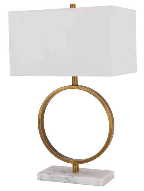 BETHEL INTERNATIONAL MTA01 1-Light Table Lamp,Gold