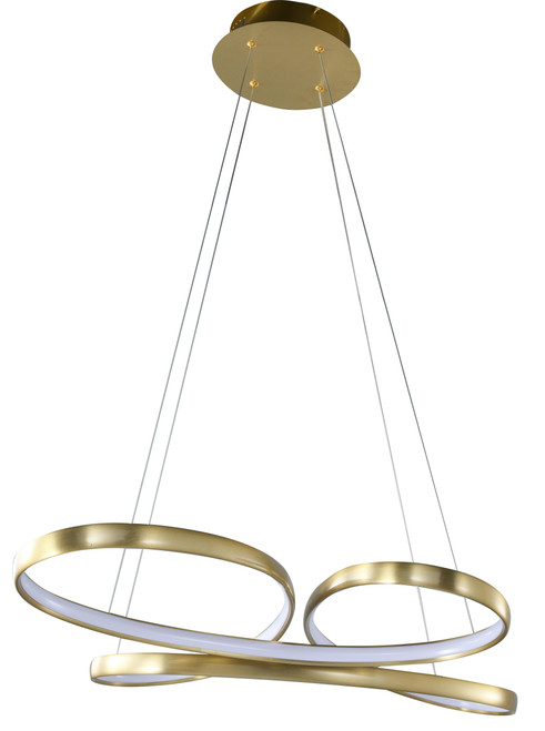 BETHEL INTERNATIONAL OC09C23G LED PENDANT LIGHT,Gold