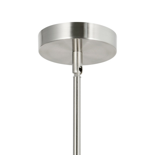 CWI LIGHTING 5555P17SN 3 Light Drum Shade Chandelier with Satin Nickel finish