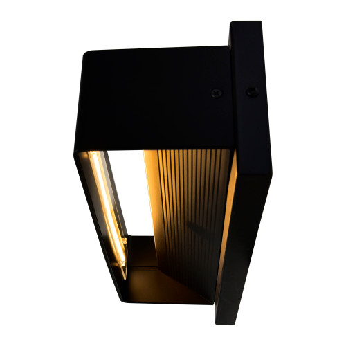 CWI LIGHTING 7146W12-101 LED Wall Sconce with Black Finish