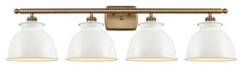 INNOVATIONS LIGHTING 516-4W-BB-M14-W Adirondack 3 Light Bath Vanity Light part of the Ballston Collection