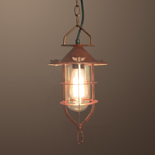 WAREHOUSE OF TIFFANY'S LD4019 Clarissa 10 in. 1-Light Indoor Black Finish Pendant Lamp with Light Kit