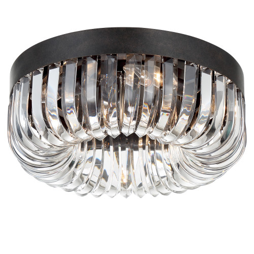 CRYSTORAMA ALI-B2005-CZ Alister 5 Light Charcoal Bronze Ceiling Mount