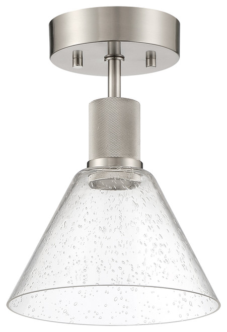 ACCESS LIGHTING 63146LEDD-BS/SDG Martini LED Semi-Flush Brushed Steel