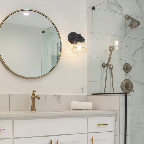 Z-LITE 736-1S-MB 1 Light Wall Sconce ,Matte Black