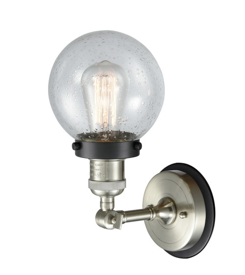 INNOVATIONS LIGHTING 203SN-BPBK-HRBK-G204-6 Beacon Sconce