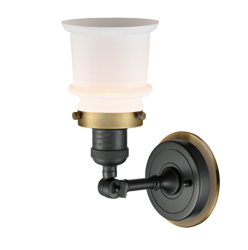 INNOVATIONS LIGHTING 203BK-BPBB-HRBB-G181S 1 Light Mixed Metals Sconce INNOVATIONS LIGHTING 203BK-BPBB-HRBB-G181S 1 Light Mixed Metals Sconce