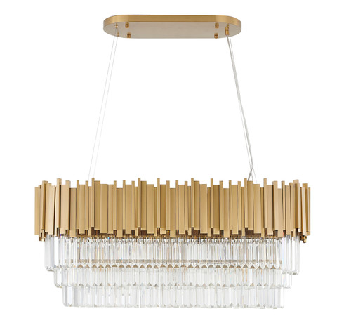 Bethel International MU111C37G 7-Light Chandelier, Gold Bethel International MU111C37G 7-Light Chandelier, Gold