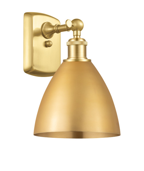 INNOVATIONS 516-1W-SG-MBD-75-SG-LED 1-Light Sconce Satin Gold