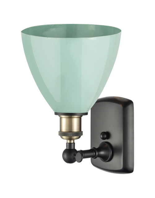 INNOVATIONS 516-1W-BAB-MBD-75-SF 1-Light Sconce Black Antique Brass