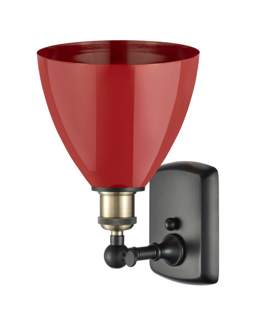INNOVATIONS 516-1W-BAB-MBD-75-RD 1-Light Sconce Black Antique Brass