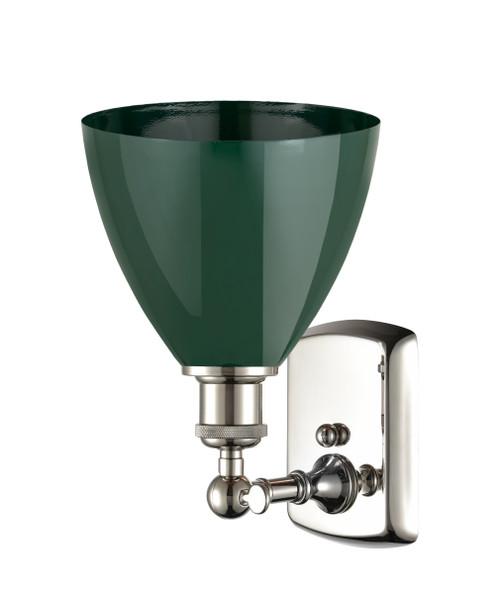 INNOVATIONS 516-1W-PN-MBD-75-GR 1-Light Sconce Polished Nickel