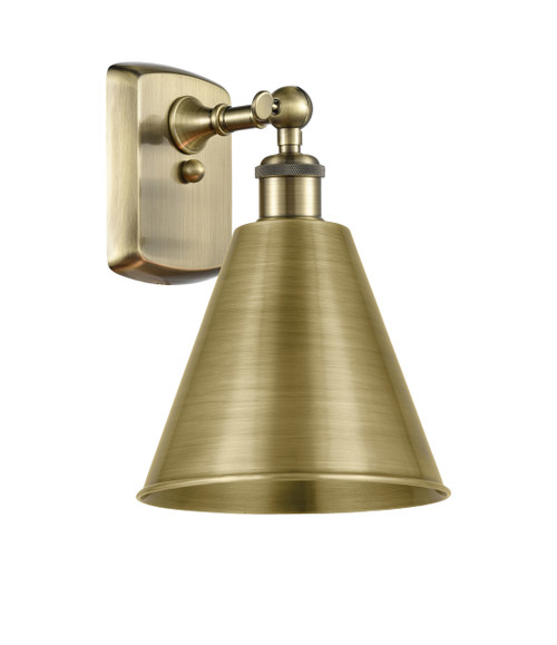INNOVATIONS 516-1W-AB-MBC-8-AB-LED 1-Light Sconce Antique Brass