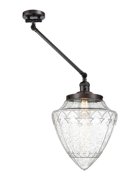 INNOVATIONS 237-OB-G664-12 1-Light Swing Arm Oil Rubbed Bronze