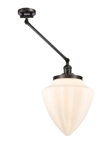 INNOVATIONS 237-OB-G661-12 1-Light Swing Arm Oil Rubbed Bronze