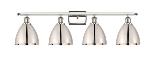 INNOVATIONS 516-4W-PN-MBD-75-PN 4-Light Bath Vanity Light Polished Nickel