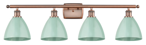 INNOVATIONS 516-4W-AC-MBD-75-SF 4-Light Bath Vanity Light Antique Copper