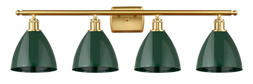 INNOVATIONS 516-4W-SG-MBD-75-GR 4-Light Bath Vanity Light Satin Gold