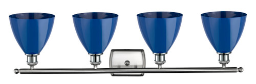 INNOVATIONS 516-4W-SN-MBD-75-BL 4-Light Bath Vanity Light Brushed Satin Nickel