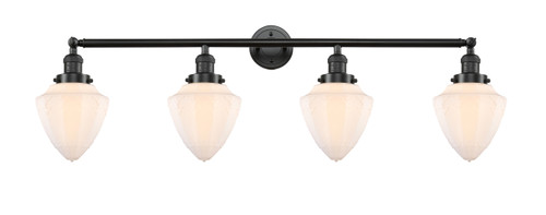INNOVATIONS 215-OB-G661-7-LED 4-Light Bath Vanity Light Oil Rubbed Bronze