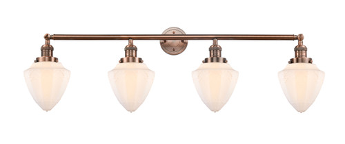 INNOVATIONS 215-AC-G661-7 4-Light Bath Vanity Light Antique Copper