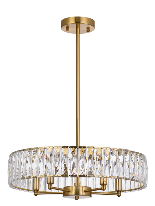 BETHEL INTERNATIONAL OC42C22G 12-Light Chandelier, Gold
