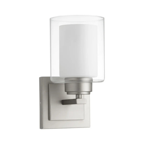 Quorum 582-1-65 1-Light Wall Mount,Satin Nickel Quorum 582-1-65 1-Light Wall Mount,Satin Nickel