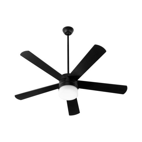 Quorum 37525-59 2-Light Ceiling Fan,Matte Black