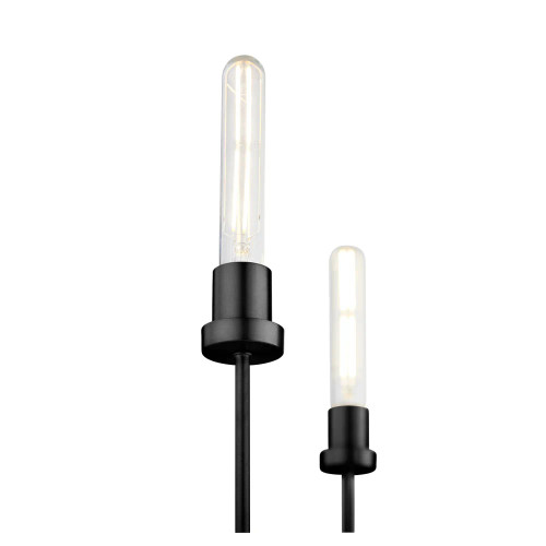 Quorum 612-5-59 Sheridan 5-Light Chandelier,Matte Black Quorum 612-5-59 Sheridan 5-Light Chandelier,Matte Black