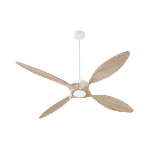 Quorum 28664-8 Papillon Ceiling Fan, Studio White
