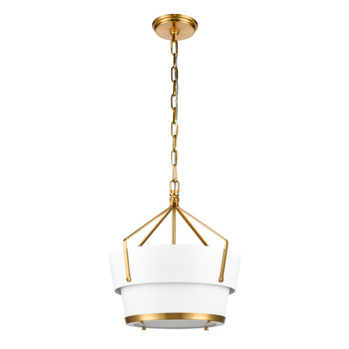 ELK HOME 67826/1 Marin 14'' Wide 1-Light Pendant - Matte White