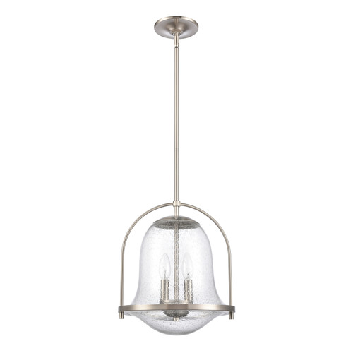 ELK HOME 67856/2 Connection 12'' Wide 2-Light Pendant - Satin Nickel