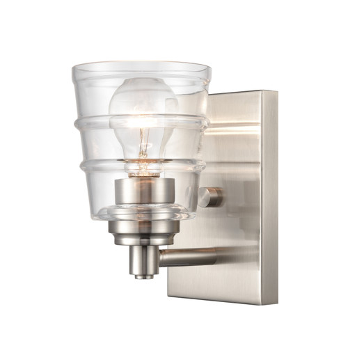 ELK HOME 67960/1 Pulsate 4.5'' Wide 1-Light Vanity Light - Satin Nickel