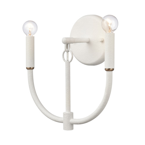 ELK HOME 82015/2 Continuance 11'' High 2-Light Sconce - White Coral