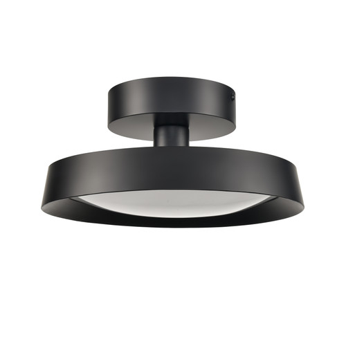 ELK HOME 85074/LED Nancy 11.75'' WideLED Semi Flush Mount - Matte Black